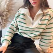 Pull MARINA - 
On craque pour le marin vert et vous ?? 
PSST il existe en plusieurs couleurs en boutique ! 
#boutiqueangelsfleron #boutiqueangelsheusy #boutiqueangelsheusy #heusy #beaufays #fleron #liege #belgium #anywhere #beautifulgirl #blog #blogueusemode #blogueuse #mode #clothes #shop #onlineshopping #online #instagram #instaclothes #liege #blondehair #addicted #clothes #newcollection #outfitinspiration #outfitoftheday